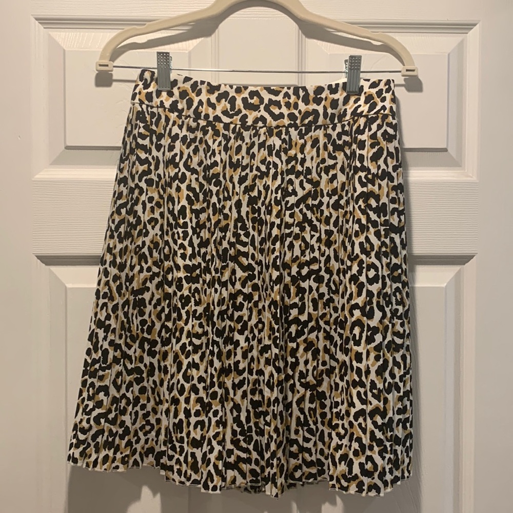 J Crew Pleated Skirt - Size 4